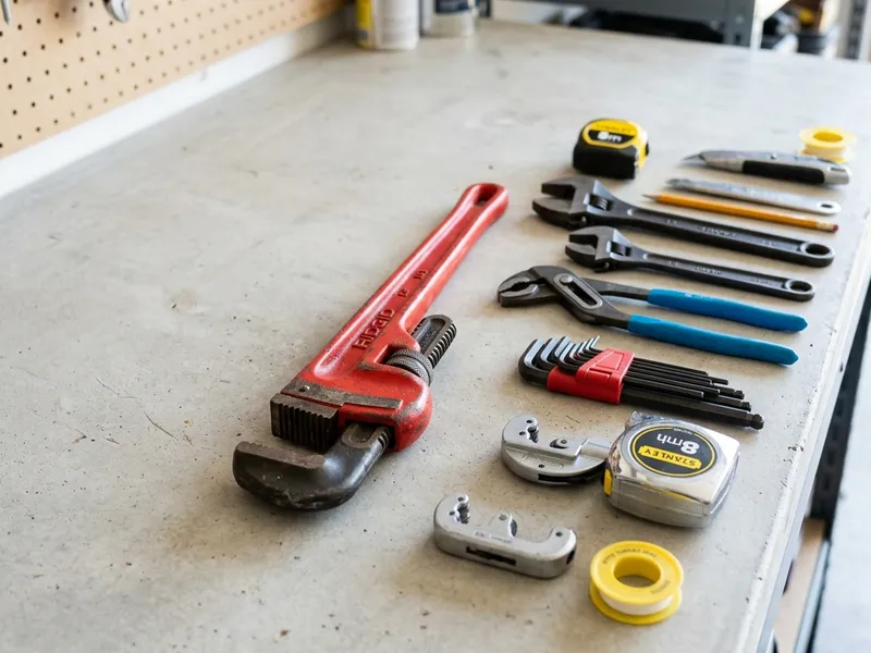 Professional plumbers in Occoquan, VA equipped with top-tier tools for residential and commercial plumbing services.